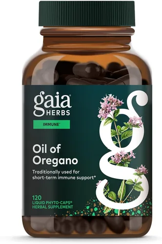 120 Fitocápsulas líquidas de aceite de orégano Gaia Herbs, GH-99625, 1, 1