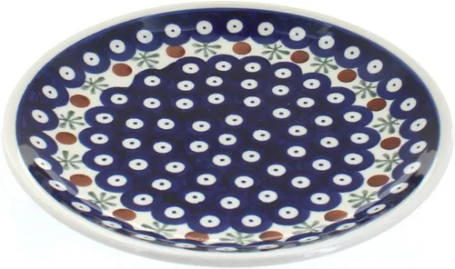Miniatura 6 de Blue Rose - Plato de postre de ballina azul, 7.5 pulgadas de diámetro, hermoso plato para pasteles, aperitivos o aperitivos