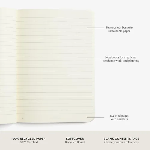 Miniatura 5 de Intelligent Change Cuaderno diario pequeño diario, cuaderno rayado, cuaderno de trabajo para productividad y atención plena, diario A5 de tapa suave