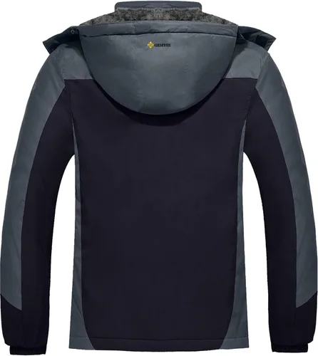 Miniatura 2 de GEMYSE - Chaqueta de esquí impermeable, resistente al viento, lluvia y nieve, para hombre