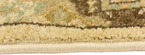 Miniatura 8 de Unique Loom Palace Collection - Alfombra de área Jefferson (2 pies x 3 pies 1 pulgada, rectangular, crema/caramelo)