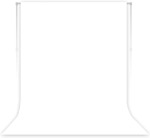 Telón de fondo blanco para sesión de fotos, cortina de fondo profesional para fotografía de productos, retratos, bodas, fiestas, grabación de video