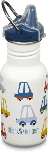 Miniatura 8 de Klean Kanteen Botella Sippy Clásica para Niños de 12 oz - Para Manos Pequeñas - Con Cubierta Antipolvo y Asa Adjuntable - Material de Acero