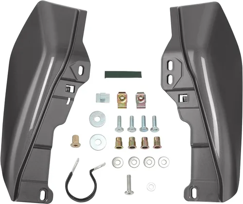 Miniatura 29 de HR3 Deflectores de aire ámbar whisky de marco medio, protector térmico Compatible con Street Glide FLHX 2014 Road Glide FLTRX 2016 Adecuado