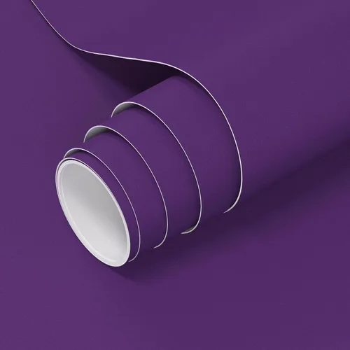 Miniatura 8 de Papel tapiz de vinilo adhesivo morado para despegar y pegar, papel tapiz de color sólido extraíble para sala de estar, dormitorio, revestimiento
