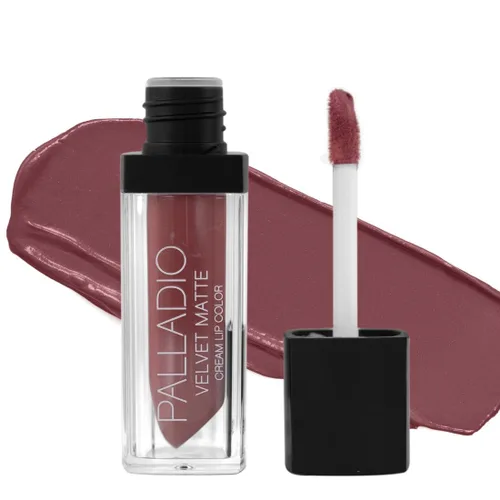 Miniatura 7 de Palladio Velvet Matte Cream Lip Color, Gasa Chifón