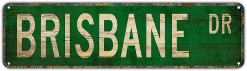 Miniatura 9 de snowsun Letrero de metal ARUBA DR Vintage Signs Retro Tin Placa de aluminio para dormitorio, cocina, jardín, pared, bar, club, café, letrero Placa