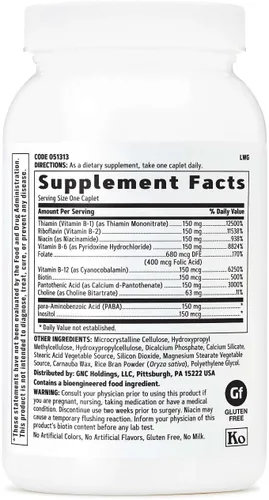 Miniatura 2 de GNC B-Complex 150, Metabolismo y Producción de Energía, Liberación Temporizada, 100