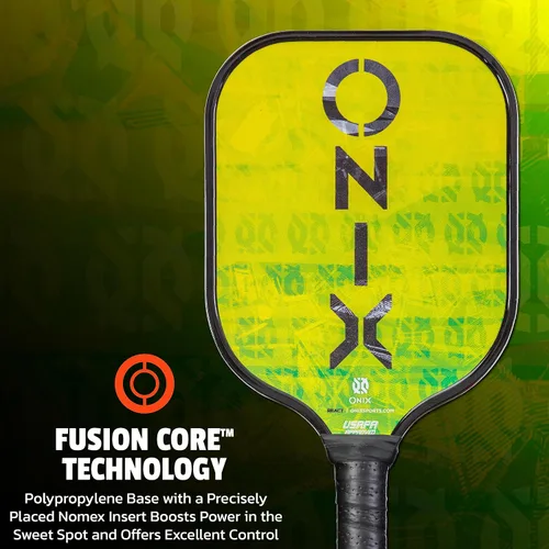 Miniatura 3 de Onix Palas de pickleball Legacy - Evoke XL y lágrima, React, Inferno, Voyager, Summit ONIX Graphite React - Verde