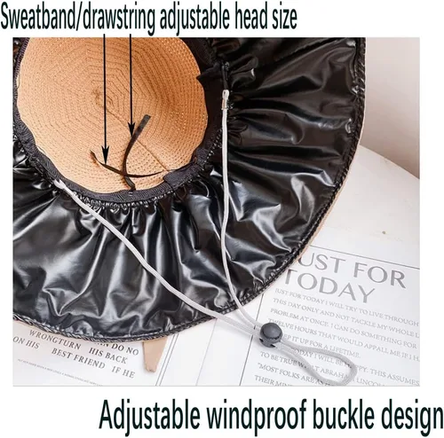 Miniatura 9 de Sombrero de pescador de ala ancha transpirable con protección solar UPF 50+ para mujer