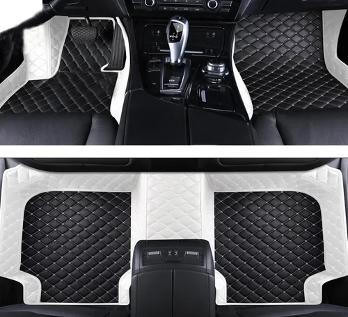 Miniatura 14 de Alfombrillas de Piso de Automóvil de Ajuste Personalizado por SARAHS - Cuero PU Impermeable de Cobertura Completa para la Mayoría de Automóviles