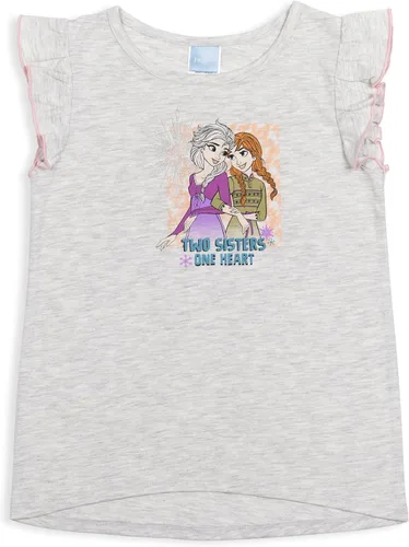 Miniatura 4 de Disney Frozen Princess Anna Elsa Tiana Sally Jack Skellington Girls 2 Pack Tunic Graphic T-Shirts Infant to Big Kid