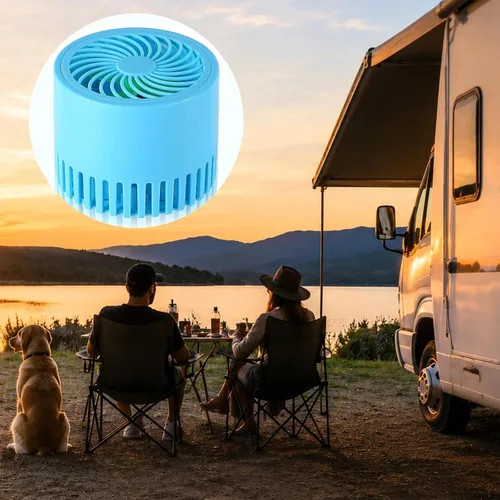 Miniatura 6 de Ventilador de refrigerador para RV, bajo ruido, motor de 3000 RPM para circulación eficiente del aire frío interno del refrigerador de RV, mayor