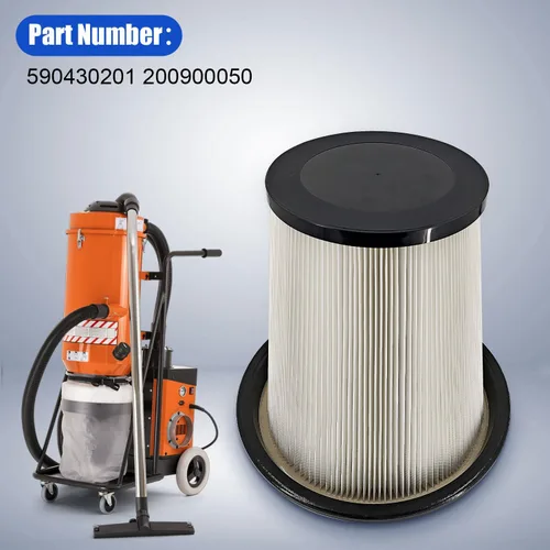 Miniatura 4 de 200900050 Prefiltro cónico compatible con Pullman Ermator S26 S36 S13 F26 para Husqvarna G22 Extractor de polvo 590430201