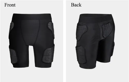 Miniatura 2 de Pantalones cortos acolchados para niños, ropa interior protectora para cadera y glúteos