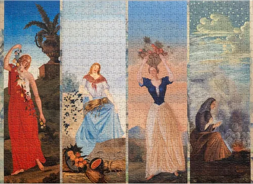 Rompecabezas prémium de 1000 piezas de Paul Cezanne para adultos, sin reflejos, suave al tacto, fabricado en Estados Unidos, ideas de regalo para