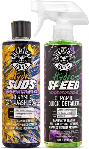 Miniatura 11 de Chemical Guys HydroSpeed Spray Detallador Rápido de Cerámica - Spray Detallador de Automóviles SiO2 Shine para Automóviles, Camiones, SUVs