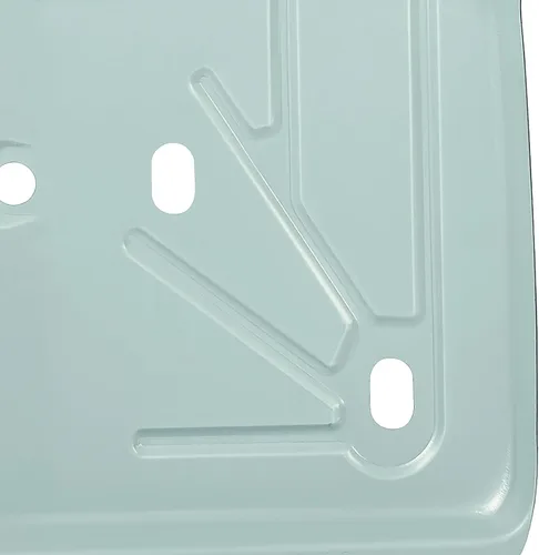 Miniatura 9 de KUAFU Bandeja de piso delantera compatible con Jeep TJ Wrangler 1997-2006 Par plateado Tono plata