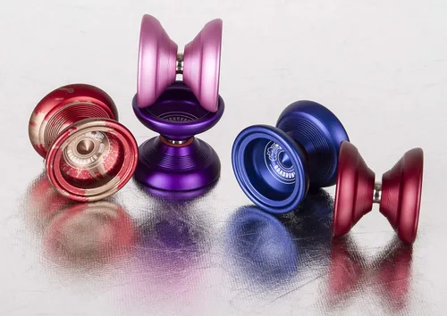 Miniatura 4 de Duncan Toys Roadrunner Yo-Yo, Yoyó de Nivel Experto No Responsivo, Rodamiento Cóncavo y Cuerpo de Aluminio, Azul