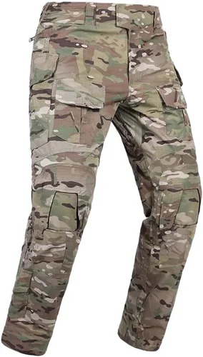 Miniatura 2 de EMERSONGEAR Pantalones de paintball G3 con rodilleras,Pantalones tácticos de combate para hombres,Pantalones al aire libre Airsoft BDU del ejército
