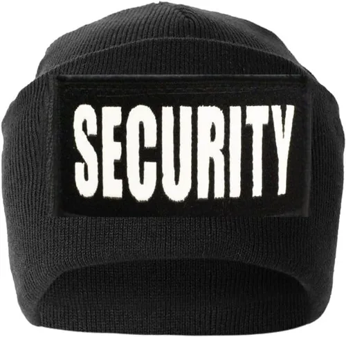 First Class Emblema de seguridad bordado y reflectante de seguridad y gorros lisos