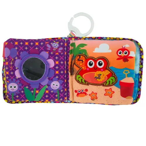 Miniatura 3 de Lamaze Diversión con Colores Libro Blando para Bebés - Libro para Bebés de Alto Contraste con Páginas de Tela Crujiente - Libros Sensoriales