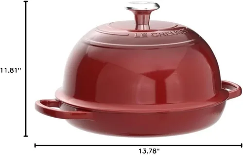Miniatura 11 de Le Creuset Horno de pan de hierro fundido esmaltado, Cereza Cerise