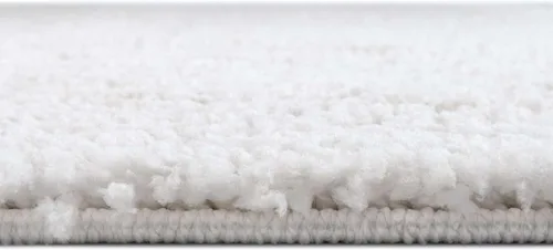Miniatura 5 de Unique Loom Shaggy Chic Collection - Alfombra de área lanuda (9 pies 4 pulgadas x 12 pies 2 pulgadas, rectangular, color blanco sal marina)