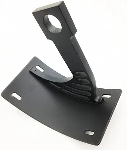 Miniatura 5 de HONGK - Soporte de etiqueta lateral negro compatible con placa de matrícula ZXR6 ZX6R/636 ZX7 ZX9 [B01C0SRVDI]