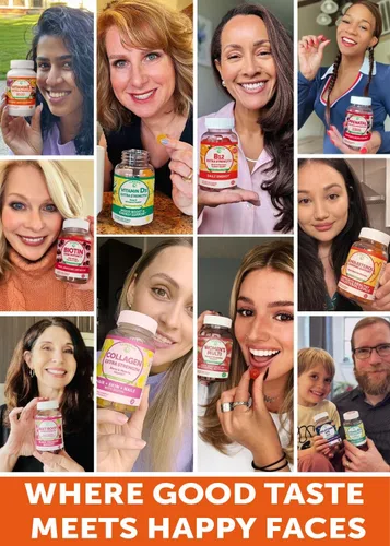 Miniatura 4 de Lunakai Gomitas de vitamina E de 400 UI fabricadas en Estados Unidos con vitamina C de 50 mg, para apoyo de los ojos, el sistema inmunológico