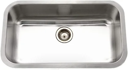 Miniatura 6 de Houzer Eston - Fregadero de cocina de acero inoxidable, fregadero de 32 pulgadas de montaje inferior, duradero y versátil, esencial para el hogar