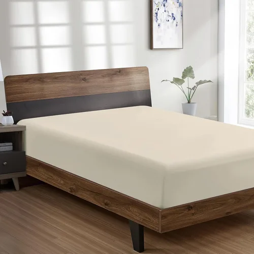 Miniatura 8 de FreshCulture Sábana Bajera Ajustable Tamaño King Solamente - Sábana Bajera de Calidad Hotelera Tamaño King - Ultra Suave y Transpirable - Microfibra