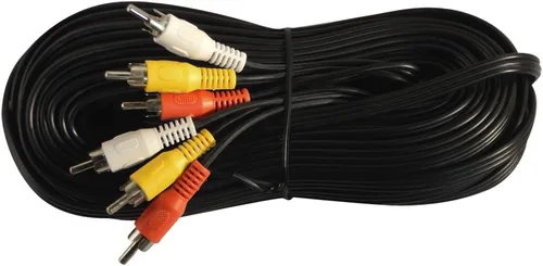 Miniatura 2 de Your Cable Store Cable de audio/video RCA de 12 pies 3 macho a 3 machos