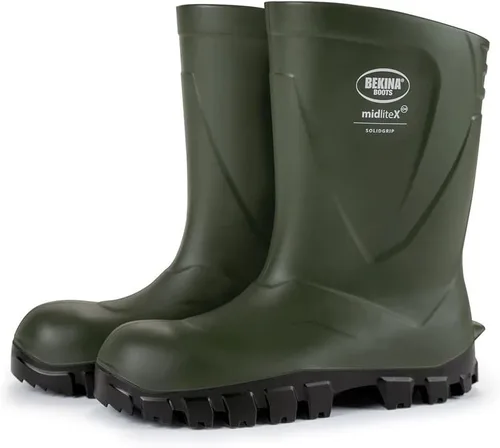 Miniatura 3 de Bekina MidliteX SolidGrip O4 Waterproof Wellington Boots for Men and Women - Lightweight Non Slip Insulated Work Boots with SRC Certified Traction