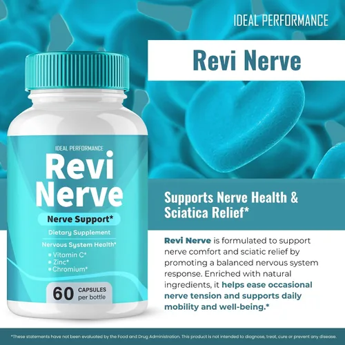 Miniatura 4 de Revi - Cápsulas nerviosas, píldoras oficiales de apoyo nervioso ReviNerve todos los ingredientes naturales, máxima fuerza, fórmula avanzada de salud
