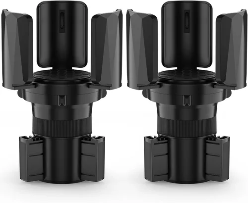 Miniatura 7 de DYLEN Expansor de portavasos para automóvil, adaptador de expansor para automóvil con brazos expandibles, se adapta a Yeti, HydroFlask, Stanley