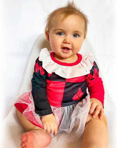 Miniatura 3 de HINTINA Conjunto de mameluco de Halloween para bebé recién nacida con calcetines