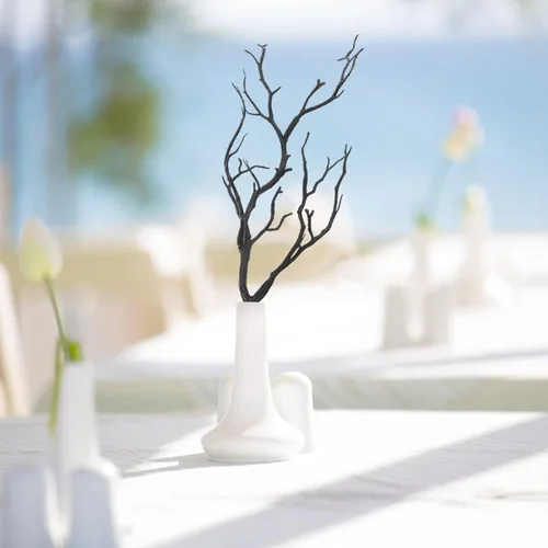 Miniatura 9 de MAGICLULU Ramas decorativas para árboles, 4 piezas, de plástico, artificial, para plantas secas, ramas secas, ramas decorativas, ramas, ramas