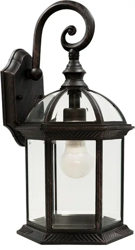 Miniatura 2 de Farol de pared Trans Globe Lighting para exteriores. Con 1 foco, 15 - 3/4 pulgadas