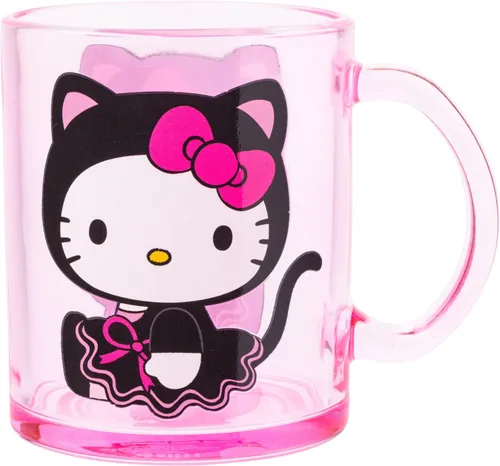 Miniatura 22 de Silver Buffalo Sanrio Hello Kitty - Taza de cerámica con lunares rojos y blancos, 20 onzas Hello Kitty lunares rojos y blancos
