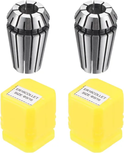 Miniatura 9 de uxcell ER16 Spring Collet, 1/4" Chuck para máquina de grabado CNC Torno Fresado 2pcs