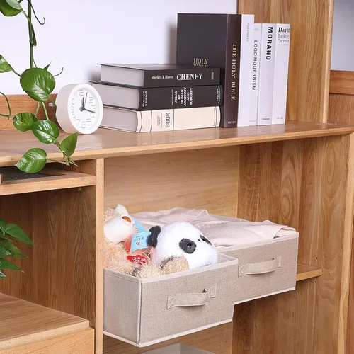 Miniatura 4 de Clothings - Contenedores de almacenamiento plegables, organizadores plegables y cestas de almacenamiento, cubo de almacenamiento para dormitorio