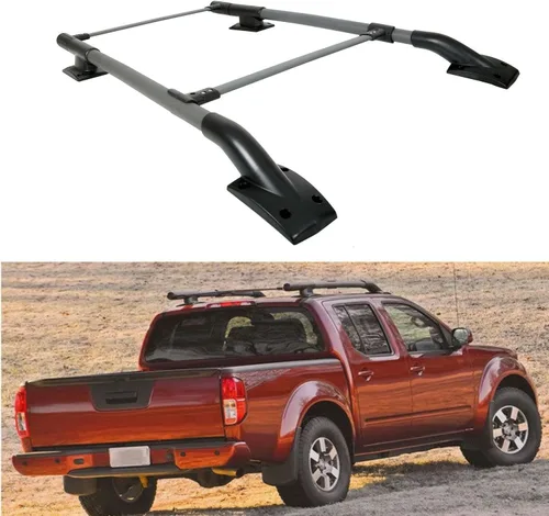 Soporte para portaequipajes para portaequipajes delantero trasero izquierdo conductor derecho lado pasajero ABS plástico texturizado polvo