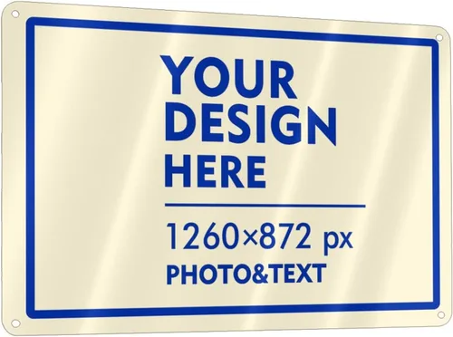 Miniatura 26 de Letreros personalizados de metal para exteriores, 16 x 4, de aluminio, a prueba de óxido, intersección de peligro de entrada, estacionamiento