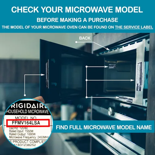 Miniatura 4 de Frigidaire 5304464105, 5304509444, 5304478913 Filtro de grasa para microondas 5-1/16 x 7-5/8 x 1/8 pulgadas (empaquetado en caja) (paquete de 4)