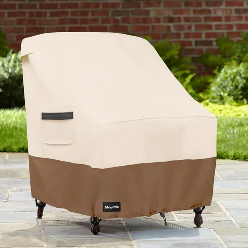 Miniatura 4 de ANartcle Fundas para Sillas de Patio, 600D Impermeables de Servicio Pesado para Muebles de Jardín y Patio al Aire Libre, Fundas para Sillas