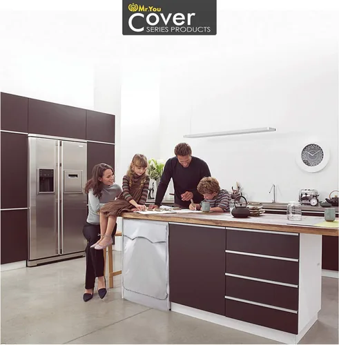 Miniatura 6 de Cubierta para lavadora Cubierta de secadora para máquina de carga frontal impermeable, 23 x 25 x 34 pulgadas