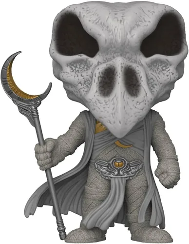 Miniatura 4 de POP Marvel: Moon Knight - Figura de vinilo de Khonshu Funko (con funda protectora de caja compatible), multicolor, 3.75 pulgadas