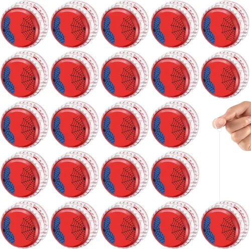 Miniatura 8 de 24 Pack de bolas de yoyó con luces LED temáticas de autos de carreras para fiestas, regalos de regreso a clases, juguetes de yoyó con luces LED al