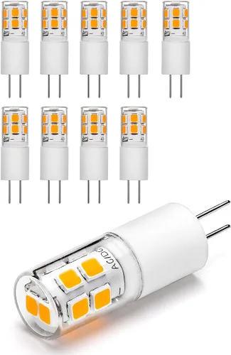 Miniatura 8 de I-SHUNFA Bombilla LED G4 CA 120V Blanco Frío Paquete de 10